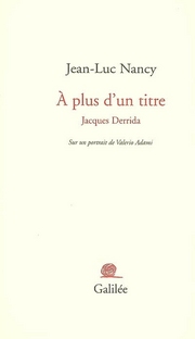  plus dun titre. Jacques Derrida